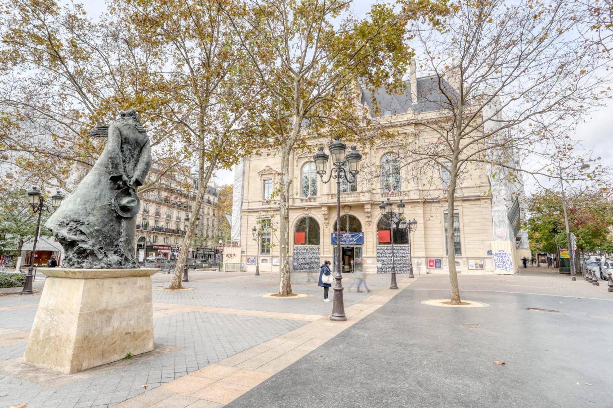 Grand Appart Spacieux Renove Paris Metro Wifi Luaran gambar